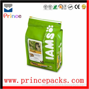 Kraft paper ziplock aluminum foil bag /stand up bag with windows